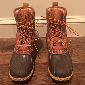 LIKE NEW - L.L. Bean Bean Boot, Shearling-Lined